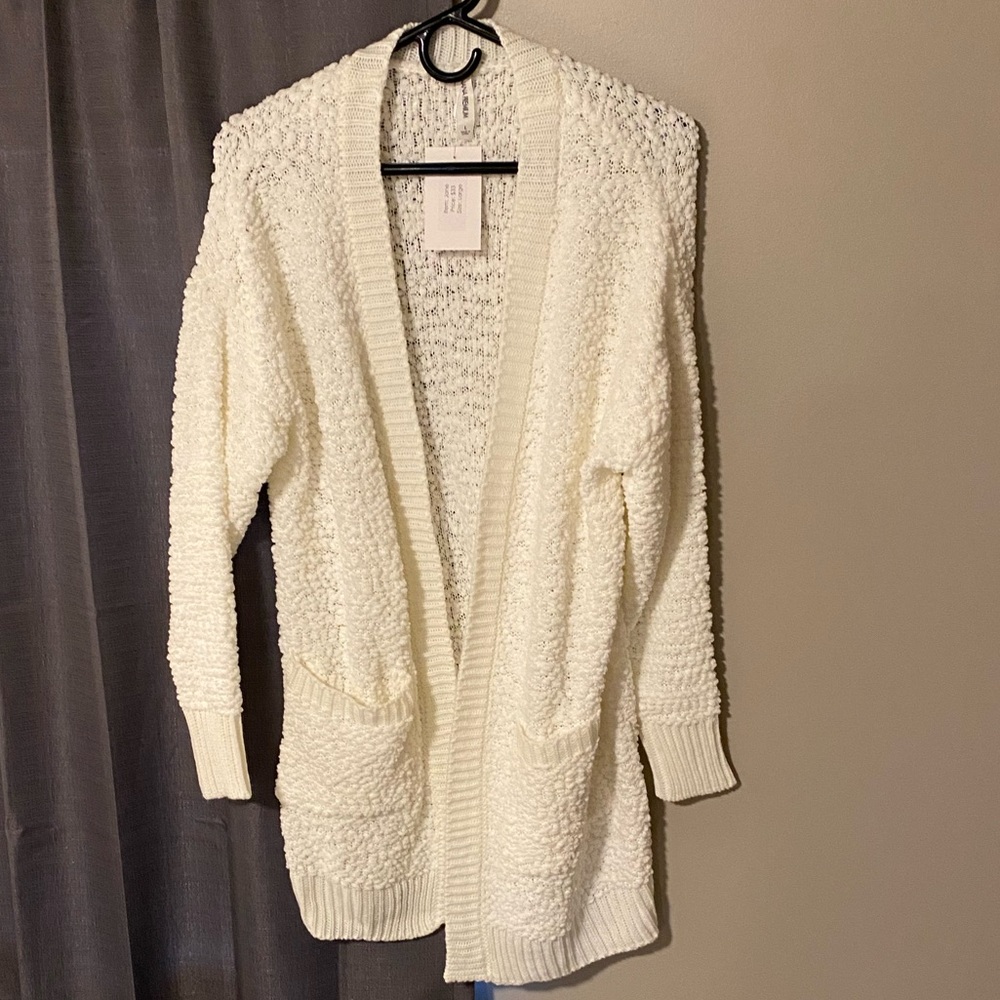 Popcorn cardigan